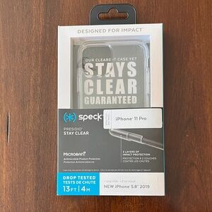 iPhone 11 Pro Speck Presidio Stay Clear Case